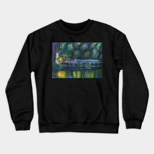 Bratislava by night Crewneck Sweatshirt